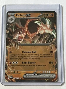 Golem EX 76/165 Pokemon Scarlet & Violet 151 2023 Near Mint Holo Double Rare - Bild 1 von 14