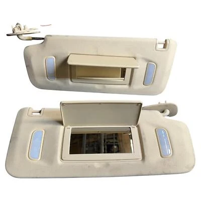 Cadillac Escalade Base 6.2L LH Driver RH Passenger Sun Visor 2007 08 09 10 11 12 Foto 1 de 4