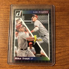 2014-MIKE TROUT DONRUSS POWER/PLUS S.P. #1.