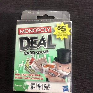 Monopoly Deal Card Game 2008 Hasbro Parker Brothers New - Picture 1 of 4