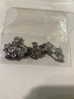 Collar Silpada RARO 18” CIRCONITA CÚBICA CIRCONITA ESTERLINA ESTRELLAS DISPERSAS Foto 1 de 4