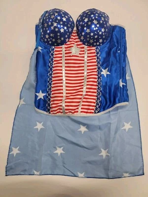 Corsé Bustier Tejedores de Sueños Mujer Maravilla Disfraz Juegos con disfraces Adulto M Mediano  Foto 1 de 4