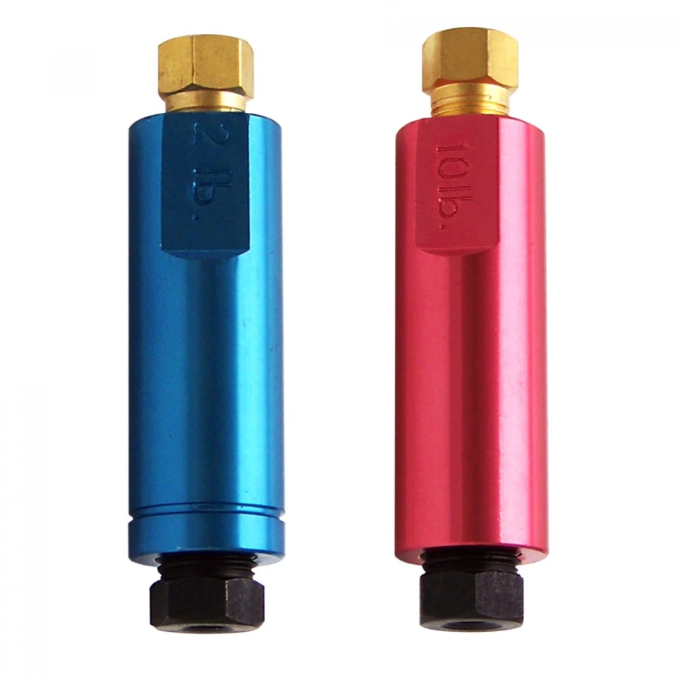 Válvulas residuales de 2 lb y 10 lb para frenos de tambor de disco válvula de retención accesorios de 3/8-24"    Foto 1 de 3