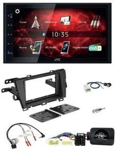 JVC DAB USB Bluetooth 2DIN Lenkrad Autoradio für Toyota Prius 2009-2016 - Bild 1 von 8