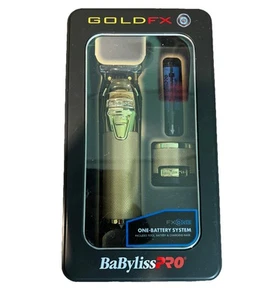 BabylissPro GoldFX FXONE Outlining decespugliatore senza fili supporto batteria FX ONE FX799G! - Foto 1 di 9