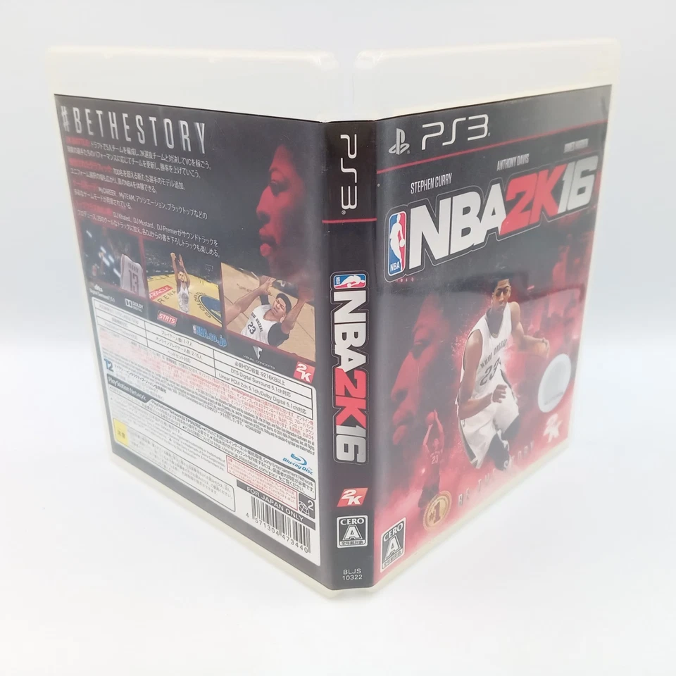 NBA 2K16 PS3 PlayStation 3 Authentic Japanese CIB Complete - Image 1 of 4