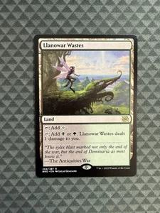 MTG Llanowar Wastes #264/287 Rare The Brothers’ War (BRO) - Picture 1 of 4