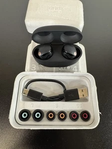 Sony WF-1000XM5 - Truly Wireless Bluetooth Noise Canceling Earbuds - Black - Picture 1 of 8