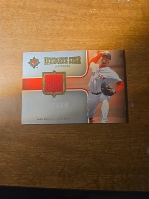 2007 Upper Deck Ultimate Star Game Warn Jersey Of Josh Beckett !!! # SM-JB... - Image 1 of 4