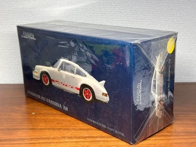 Modellino auto giallo EBBRO 1/24 Porsche 911 Carrera RS mai aperto - Immagine 1 di 2