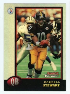 Bowman Chrome Kordell Stewart Refractor 1998 #BCP9 Steelers - Imagen 1 de 1