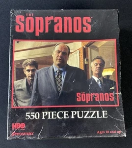 The Sopranos HBO Jigsaw Puzzle 550 Pieces SEALED 2004 Season Two Photo - Picture 1 of 6