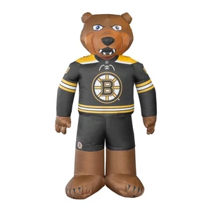 Boston Bruins NHL 7 Ft Tall Inflatable "Blades" Mascot for Tailgating Party - Picture 1 of 1