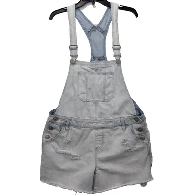 Shorts feminino Natural Reflections L geral denium corte desgastado desgastado - Imagem 1 de 4