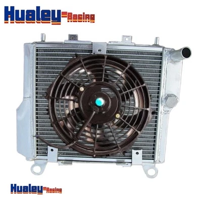 Radiador y ventilador de aluminio de 3 filas para Kawasaki ZG1000 ZG 1000 Concours 1986-2006 Foto 1 de 4