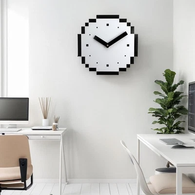 Wall Clock Minimalist Gift Creative Art Clock for Bedroom Living Room Studio - Image 1 of 4