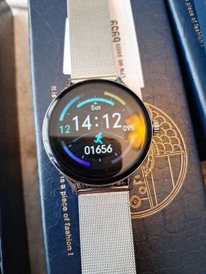 New Smart Watch Unisex Touch Screen Bluetooth Call Ip68 Waterproof Sports Health - Image 1 of 4