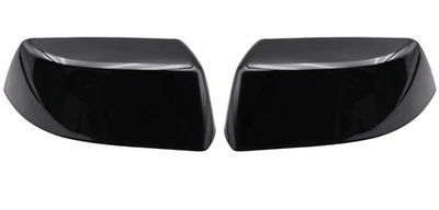 Tapas de cubierta de espejo negro brillante para Chevrolet Tahoe Suburban 2015-2020 Foto 1 de 3