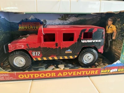 Imagination Adventure Series Hummer Red Vehicle Outdoor Adventure Play Set NEW - Image 1 of 4