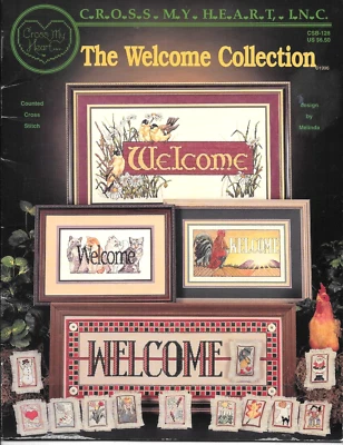 The Welcome Collection by Cross My Heart, Counted Cross Stitch Patterns, CSB 126 - Image 1 of 4