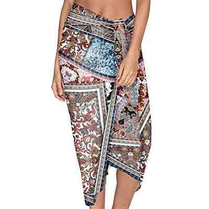 Jets Australia 100% Seide Poetic Aerial Sarong Mehrfarbig Einheitsgröße - Bild 1 von 13