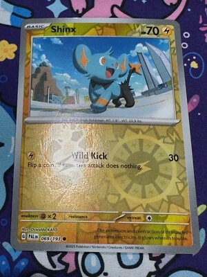 Shinx 069/193 Sv02: Paldea Evolved Reverse Holo - Image 1 of 2