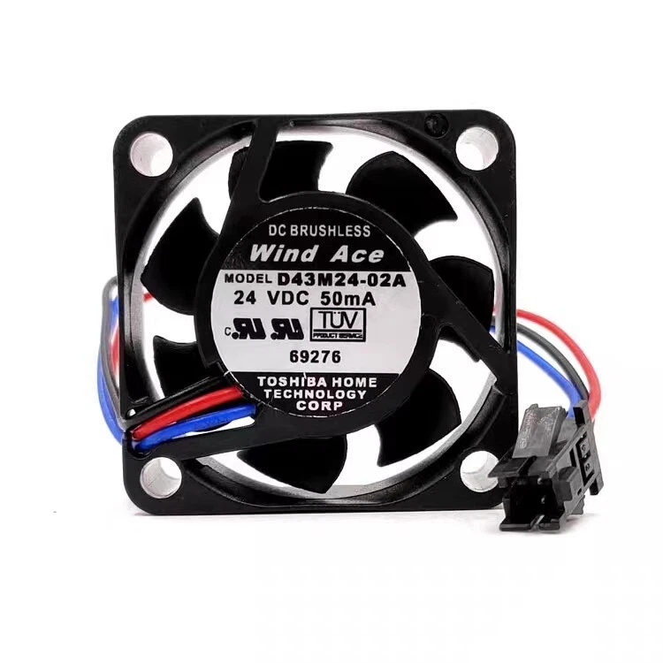 Wind Ace D43M24-02A 24V 50mA 3pin Cooling Fan for G7 F7 - Image 1 of 1