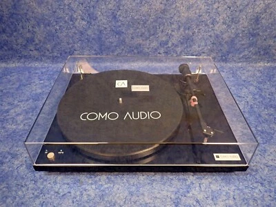 NEW Como Audio Turntable Bluetooth Piano Black, Ortofon OM 10, Pro-Ject T1