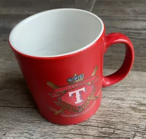 Rare Vintage 1996 MLB Texas Rangers Red Coffee Mug Cup - Hunter - Picture 1 of 8