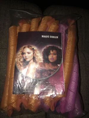 Magic Curler No Heat For Long Hair Spiral Curl Kit &Hook 20 Per Set - Image 1 of 4