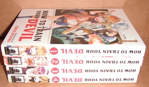How to Train Your Devil Vol. 1,2,3,4 Complete Set Manga Set English - Picture 1 of 3