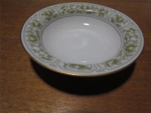  Vintage Sango China Japan Savannah 3723 Gold Rim Fruit Dessert Sauce Bowl 5.5" - Picture 1 of 5