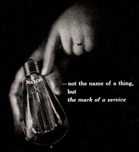 Antiguo anuncio de 1919 General Electric Mazda lámpara de investigación bombilla Schenectady NY 9/1919 - Imagen 1 de 4