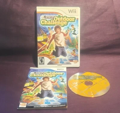 Active Life: Outdoor Challenge (Nintendo Wii, 2008) CIB GD Tested - Image 1 of 4