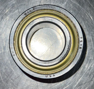 1 Piece NOS Surplus Double Sealed Precision Ground Radial Ball Bearing 7516 - Image 1 of 3