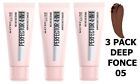 3 Pack Mabelline Age Rewind Perfector 4-In-1 Whipped Matte Make-Up Deep Fonce 05