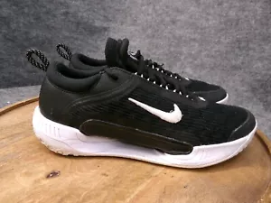 Nike Zoom Court NXT HC Tennis Shoes Sneakers Black/White Mesh Men's US Size 6.5 - Picture 1 of 12