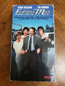 Cadillac Man VHS Video Robin Williams Tim Robbins (1990) Slip Sleeve - Picture 1 of 3