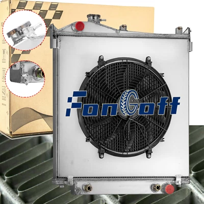 Ventilador de cubierta de radiador de 4 filas para Ford Explorer Sport Mercury Mountaineer 06-10 4,6 L Foto 1 de 4