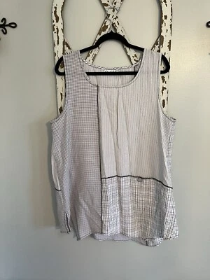 Habitat Tank Button Detail Pocket Size XL - Image 1 of 4