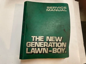 Shop Used Lawn-Boy Mower Service Manual (1980's) 20 Sections in a Large Binder - Picture 1 of 4