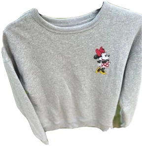 GAP Kids Girls Sz  12 Minnie Mouse Disney Crewneck Soft Sweatshirt EUC - Picture 1 of 7