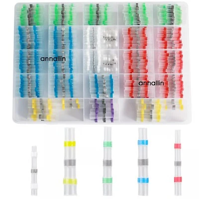 480/100 Waterproof Heat Shrink Solder Seal Sleeve Wire Connectors Butt Terminals - Image 1 of 4