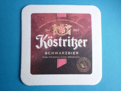 Bierdeckel_Bierfilz_Köstritzer Schwarzbierbrauerei-Bad Köstritz  0952920 - Bild 1 von 2
