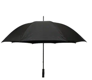 Fully black, automatic opening big umbrella that will protect you from the rain. - Picture 1 of 5