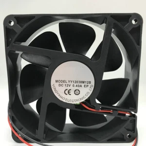 For SNOWFAN YY12038M12B DC12V 0.40A 120*120*38mm Cooling Fan 2-wire - Picture 1 of 3