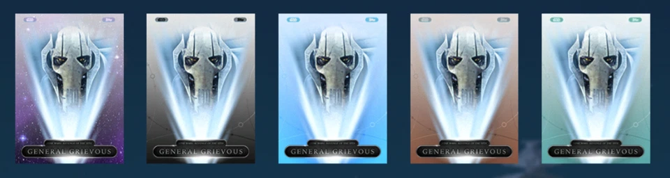 Topps Star Wars Card Trader General Grievous 54321 2021 Base Tier 10 DIGITAL - Image 1 of 1