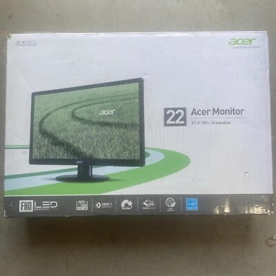 Acer S220HQL 21.5" Monitors (1920 x 1080 @ 60HZ LED, DVI, VGA) - Image 1 of 4