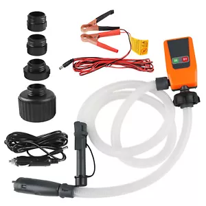 Gas Pump Battery Operated -Fuel Transfer Pump W/Auto Stop Sensor, 4 Tank Adapter - Picture 1 of 10