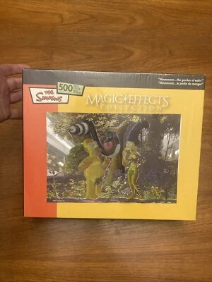RoseArt Magic Effects Collection The Simpson Garden Of Eden 500 Piece Puzzle - Image 1 of 4